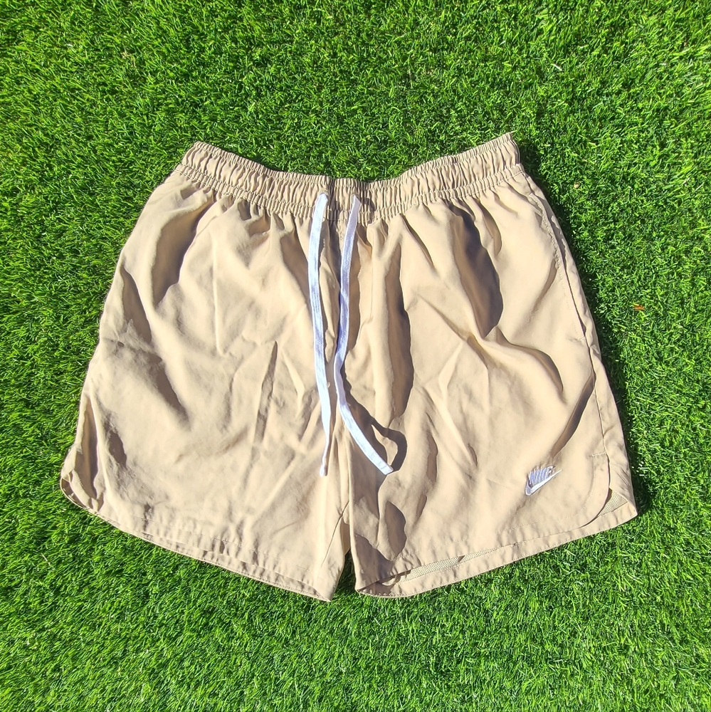 Nike Beige Sports Shorts